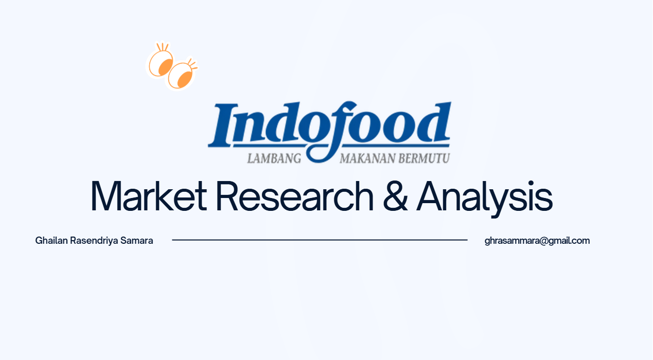 Market Research - Indofood