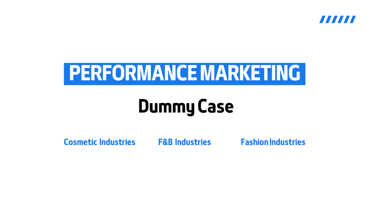 Performance Marketing - Dummy Case